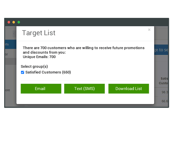 Send Target Marketing Email